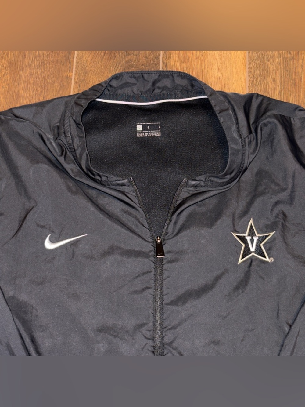 Nike Dri-Fit Men’s L Vanderbilt Commodores Quarter Zip NCAA Pullover Windbreaker